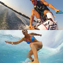 TMC 10 Items Board Mount Surf Snowboard Wakeboard Set for GoPro HERO10 Black / HERO9 Black / HERO8 Black / HERO7 /6 /5 /5 Session /4 Session /4 /3+ /3 /2 /1, Insta360 ONE R, DJI Osmo Action and Other Action Camerasi and Other Action Cameras(Grey)