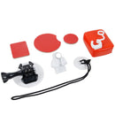 TMC 10 Items Board Mount Surf Snowboard Wakeboard Set for GoPro HERO10 Black / HERO9 Black / HERO8 Black / HERO7 /6 /5 /5 Session /4 Session /4 /3+ /3 /2 /1, Insta360 ONE R, DJI Osmo Action and Other Action Cameras(White)