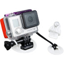 TMC 10 Items Board Mount Surf Snowboard Wakeboard Set for GoPro HERO10 Black / HERO9 Black / HERO8 Black / HERO7 /6 /5 /5 Session /4 Session /4 /3+ /3 /2 /1, Insta360 ONE R, DJI Osmo Action and Other Action Cameras(White)