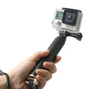 Handheld Extendable Pole Monopod with Screw for GoPro HERO9 Black / HERO8 Black / HERO7 /6 /5 /5 Session /4 Session /4 /3+ /3 /2 /1, Insta360 ONE R, DJI Osmo Action and Other Action Cameras, Length: 49cm(Gold)