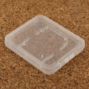 100Pcs Transparent Plastic Storage Card Box for Secure Digital Memory Card / SD Card