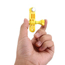 TMC Mount 3 Way Adjustable Pivot Arm Screw Bolt for GoPro HERO10 Black / HERO9 Black / HERO8 Black /7 /6 /5 /5 Session /4 Session /4 /3+ /3 /2 /1, DJI Osmo Action, Xiaoyi and Other Action Cameras, ABS Material(Yellow)