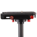 DEBO KS-F2 Camera Steadicam Handheld Stabilizer for Camcorder DV Video Camera DSLR(Black)
