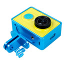 TMC Lightweight CNC Aluminum Headset Mount for XiaoMi YI Sport Camera(Blue)