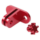 TMC Lightweight CNC Aluminum Headset Mount for XiaoMi YI Sport Camera(Red)