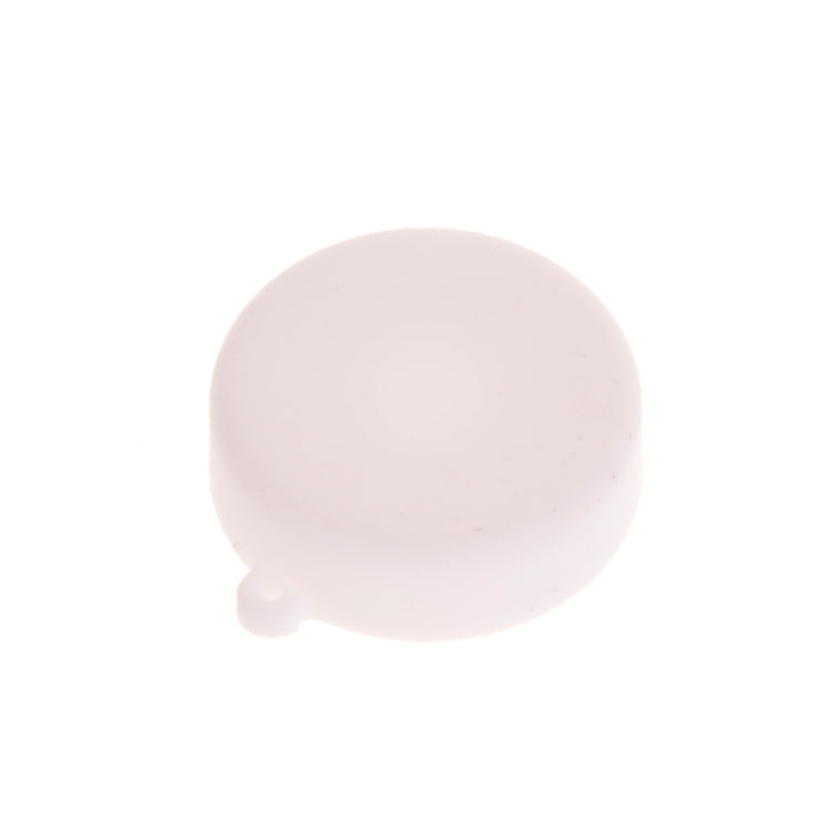 Silicone Lens Cap for Xiaomi Yi / GoPro Hero4 / 3+ / 3(White)