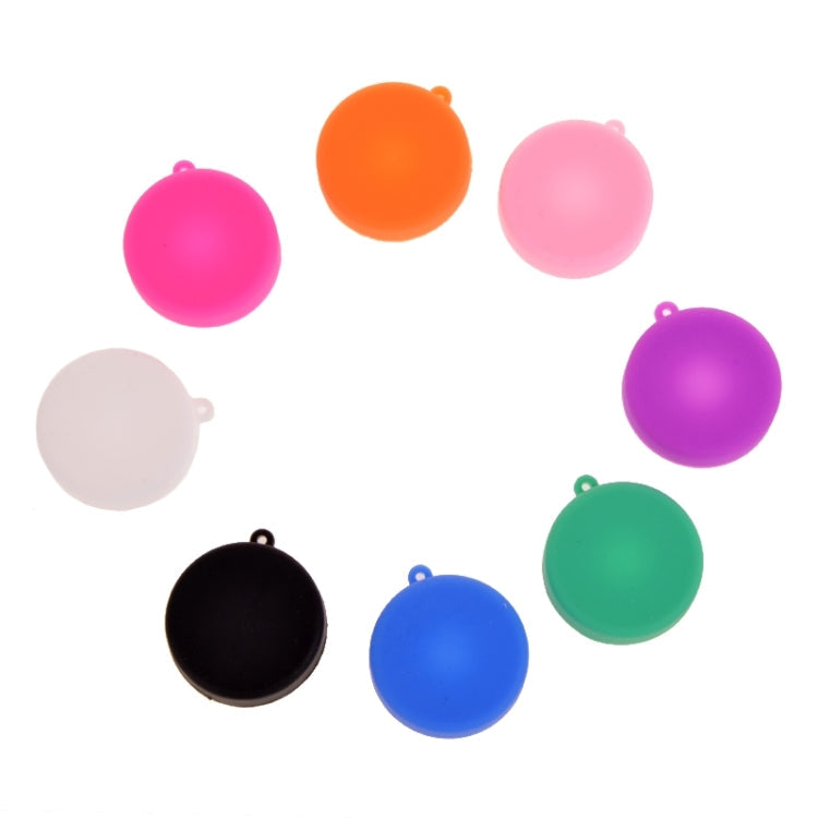 Silicone Lens Cap for Xiaomi Yi / GoPro Hero4 / 3+ / 3(White)