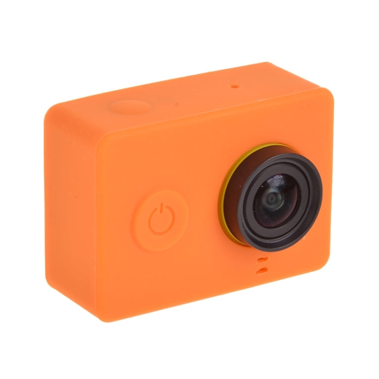 XM03 Silicone Gel Protective Case for Xiaomi Yi Sport Camera(Orange)