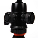 Triopo GT-2804X8.C Adjustable Portable Carbon Fiber Tripod with B-2 Aluminum Ball Head for Canon Nikon Sony DSLR Camera(Black)