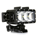 SupTig 30M Waterproof 300LM Video Light for GoPro HERO10 Black / HERO9 Black / HERO8 Black / HERO7 /6 /5 /5 Session /4 Session /4 /3+ /3 /2 /1, Insta360 ONE R, DJI Osmo Action and Other Action Cameras(Black)