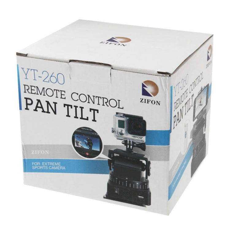 Zifon Remote Control Pan Tilt for Extreme Camera, Wifi Camera and Smartphone, Model: YT-260