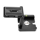CNC Aluminum Folding Quick Release Plate Stand Holder Tripod Z Flex Tilt & Ball Head(Black)