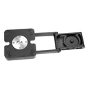 CNC Aluminum Folding Quick Release Plate Stand Holder Tripod Z Flex Tilt & Ball Head(Black)