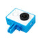 TMC Plastic Frame Mount Housing For Xiaomi Yi Sport Camera(HR319-BU)(Blue)