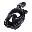 Water Sports Diving Equipment Full Dry Diving Mask Swimming Glasses for GoPro HERO10 Black / HERO9 Black / HERO8 Black / HERO6/ 5 /5 Session /4 /3+ /3 /2 /1, L Size(Black)