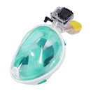 Water Sports Diving Equipment Full Dry Diving Mask Swimming Glasses for GoPro HERO10 Black / HERO9 Black / HERO8 Black / HERO6/ 5 /5 Session /4 /3+ /3 /2 /1, L Size(Light Green)