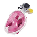Water Sports Diving Equipment Full Dry Diving Mask Swimming Glasses for GoPro HERO10 Black / HERO9 Black / HERO8 Black / HERO6/ 5 /5 Session /4 /3+ /3 /2 /1, M Size(Pink)