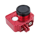 TMC HR327 CNC Aluminum Alloy Protective Case for Xiaomi Yi Action Camera(Red)