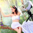 Portable Hand Grip / Mini Tripod Stand Curve with Straight Clip for GoPro HERO 4 / 3 / 3+ / SJ4000 / SJ5000 / SJ6000 Sports DV / Digital Camera / iPhone , Galaxy and other Mobile Phone(Yellow)