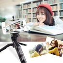 Portable Hand Grip / Mini Tripod Stand Curve with Straight Clip for GoPro HERO 4 / 3 / 3+ / SJ4000 / SJ5000 / SJ6000 Sports DV / Digital Camera / iPhone , Galaxy and other Mobile Phone(Yellow)