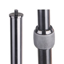Aluminum Alloy Handheld Boom Pole Holder for SLR Camera / LED Light Microphone, Max Length: 173cm(Black)