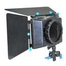 YELANGU M4 YLG0104C Professional Digital Matte Box Lens Hood for Video Camcorder / DSRL(Black)