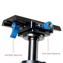 YELANGU S40L 40cm Aluminum Alloy Handheld Stabilizer for DSLR Camera DV(Black)