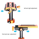 YELANGU 38.5-61cm Carbon Fiber Handheld Stabilizer for DSLR & DV Digital Video & Cameras, Capacity Range 0.5-3kg(Orange)