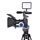 YELANGU YLG0107E Protective DSLR Camera Cage Stabilizer / Top Handle Set(Black)