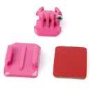 HR67 Helmet Curved Surface + Sticker + Mount Stand Kit(Magenta)