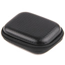 Carbon Fiber Waterproof Portable Case for GoPro HERO10 Black / HERO9 Black / HERO8 Black / HERO7 /6 /5 /5 Session /4 Session /4 /3+ /3 /2 /1, DJI Osmo Action and Other Sport Cameras , Size: 8cm x 6cm x 2.5cm(Black)