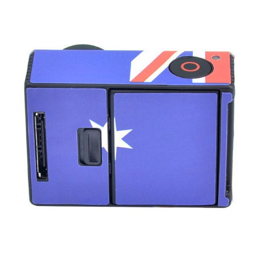 Retro AU Flag Pattern Case Sticker for GoPro HERO3+ /3