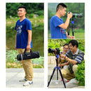 ZOMEI Z888 Portable Professional Travel Aluminium Tripod Monopod with Ball Head for Digital Camera(Blue)