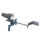YELANGU YLG0102D Dual Handles Camera Shoulder Mount Kit with Matte Box for DSLR Camera / Video Camera