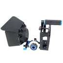 YELANGU YLG1103A-C Handle Video Camera Cage Stabilizer + Matte Box Kit for DSLR Camera / Video Camera