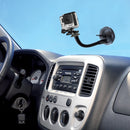 Long Arm Car Suction Cup Mount Holder for GoPro HERO10 Black / HERO9 Black / HERO8 Black /7 /6 /5 /5 Session /4 Session /4 /3+ /3 /2 /1, DJI Osmo Action, Xiaoyi and Other Action Cameras