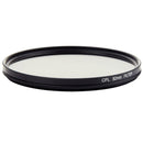 Universal Aluminum Alloy 82mm Polarizing CPL Filter for DSLR Camera Lens(Black)