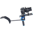 YELANGU YLG1102A-A Dual Handles Camera Shoulder Mount Kit with Matte Box for DSLR Camera / Video Camera