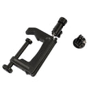 Desktop Fixed Clamp Holder Mount with Tripod Adapter for GoPro HERO10 Black / HERO9 Black / HERO8 Black /7 /6 /5 /5 Session /4 Session /4 /3+ /3 /2 /1, DJI Osmo Action, Xiaoyi and Other Action Cameras, Clamp Size: 1 - 6 cm