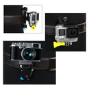 TMC HR315 4 in 1 Cameras Waist Buckle Adapter Set for GoPro HERO10 Black / HERO9 Black / HERO8 Black / HERO7 /6 /5 /5 Session /4 Session /4 /3+ /3 /2 /1, DJI Osmo Action and Other Action Cameras