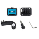 TMC HR315 4 in 1 Cameras Waist Buckle Adapter Set for GoPro HERO10 Black / HERO9 Black / HERO8 Black / HERO7 /6 /5 /5 Session /4 Session /4 /3+ /3 /2 /1, DJI Osmo Action and Other Action Cameras