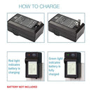 Digital Camera Battery Charger for SONY FF50/ FF51/ FF70/ FF71(Black)