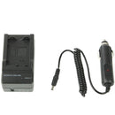 Digital Camera Battery Car Charger for Sony FW50(Black)