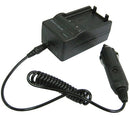 Digital Camera Battery Charger for Samsung SLB1437(Black)