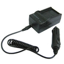 Digital Camera Battery Charger for Konica Minolta NP200(Black)