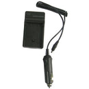 Digital Camera Battery Charger for JVC V707/ V714/ V733(Black)