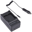 Digital Camera Battery Smart Charger with Power Plug & Car Charger Travelling Set for Gopro HD HERO3(Black)