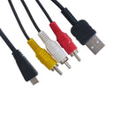 Digital Camera 2 in 1(USB + AV) Cable for SONY MD3 / W390 / T99 / WX5