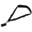 Quick Release Anti-Slip Soft Pad Nylon Single Shoulder Camera Strap with Metal Hook for SLR / DSLR Cameras(Black)