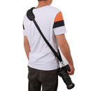 Quick Release Anti-Slip Soft Pad Nylon Single Shoulder Camera Strap with Metal Hook for SLR / DSLR Cameras(Black)